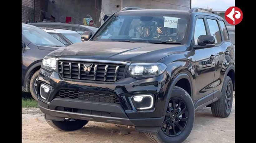 Mahindra Scorpio N Black Edition teased