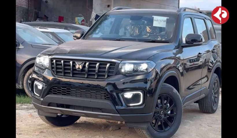 Mahindra Scorpio N Black Edition teased