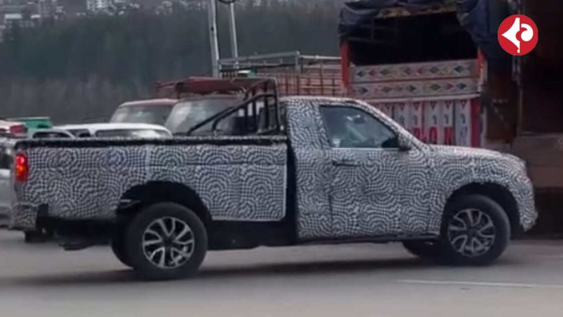 Mahindra Scorpio N Pickup Truck Spotted Testing Again In India