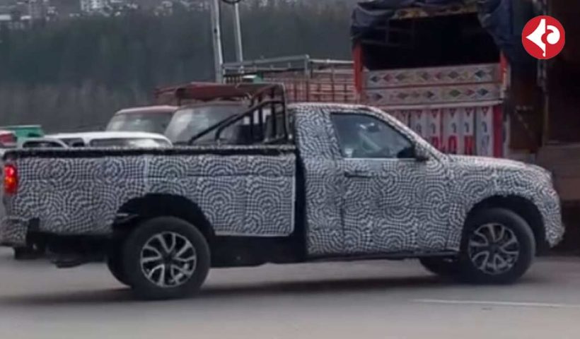 Mahindra Scorpio N Pickup Truck Spotted Testing Again In India