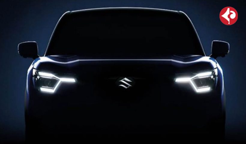 Maruti Suzuki e Vitara teased ahead of launch