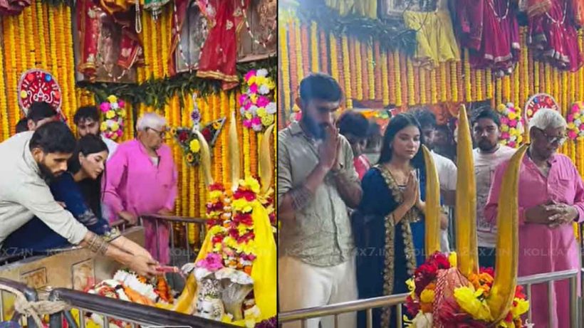 Mohun Bagan Captain Subhasish Bose Offers Prayers at Bhootnath Temple