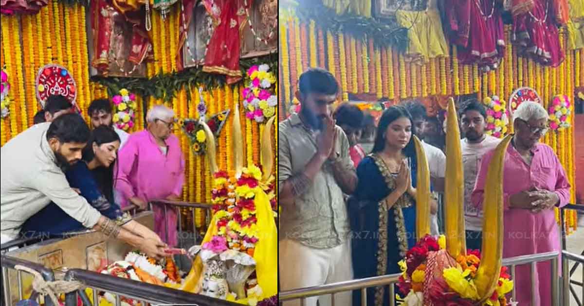 Mohun Bagan Captain Subhasish Bose Offers Prayers at Bhootnath Temple