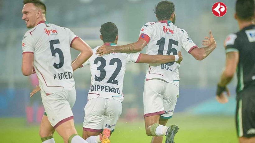 Mohun Bagan Leads 3-0 Against Mohammedan SC at Halftime in Intense ISL Derby"