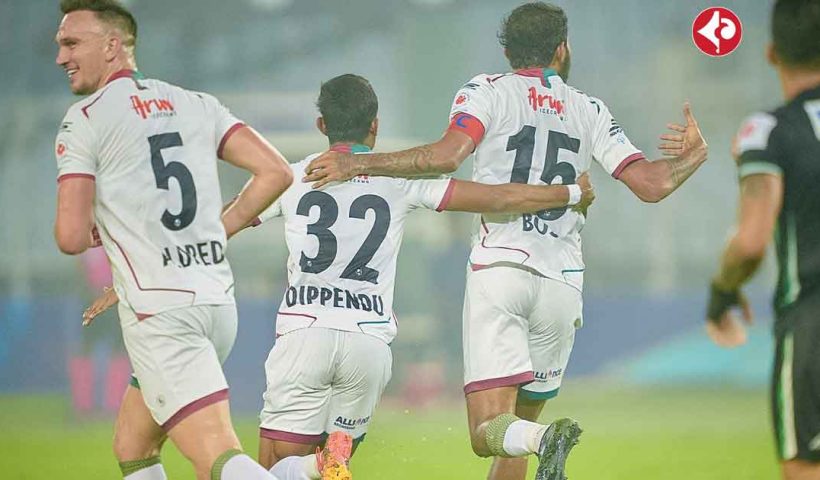 Mohun Bagan Leads 3-0 Against Mohammedan SC at Halftime in Intense ISL Derby"