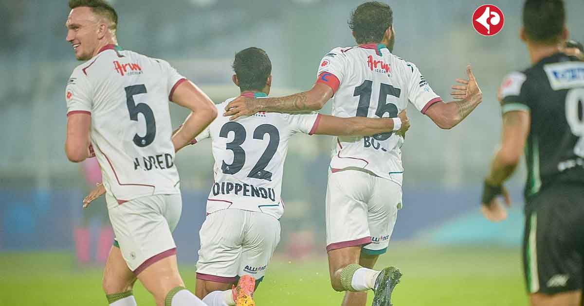 Mohun Bagan Leads 3-0 Against Mohammedan SC at Halftime in Intense ISL Derby"