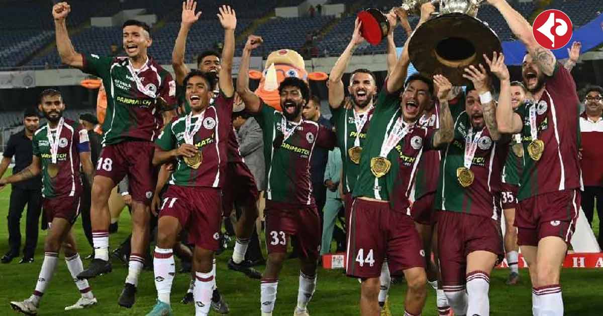 Mohun Bagan SG Footballer Ashique Kuruniyan against Kerala Blasters FC