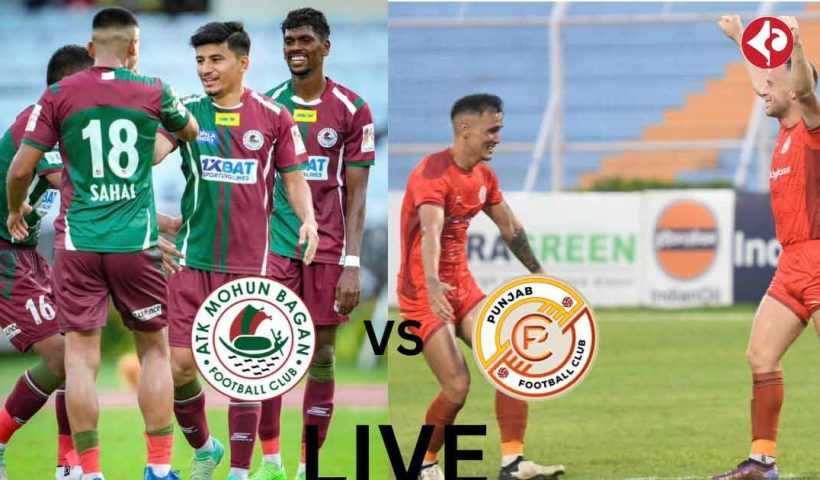 Mohun Bagan SG vs Punjab FC match in ISL