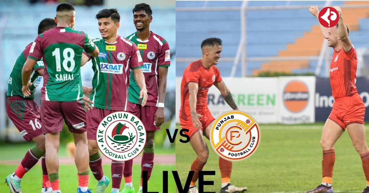 Mohun Bagan SG vs Punjab FC match in ISL