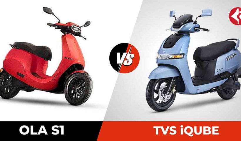 Ola S1 vs TVS iQube range comparison