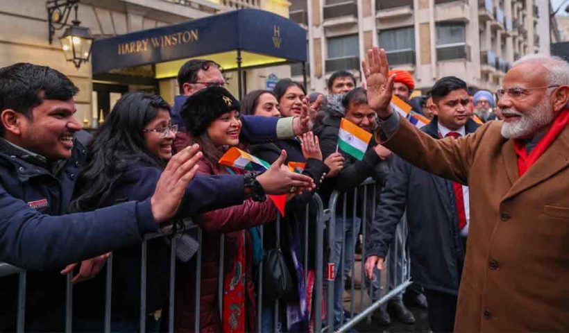 PM Narendra Modi Thanks Indian Diaspora in France