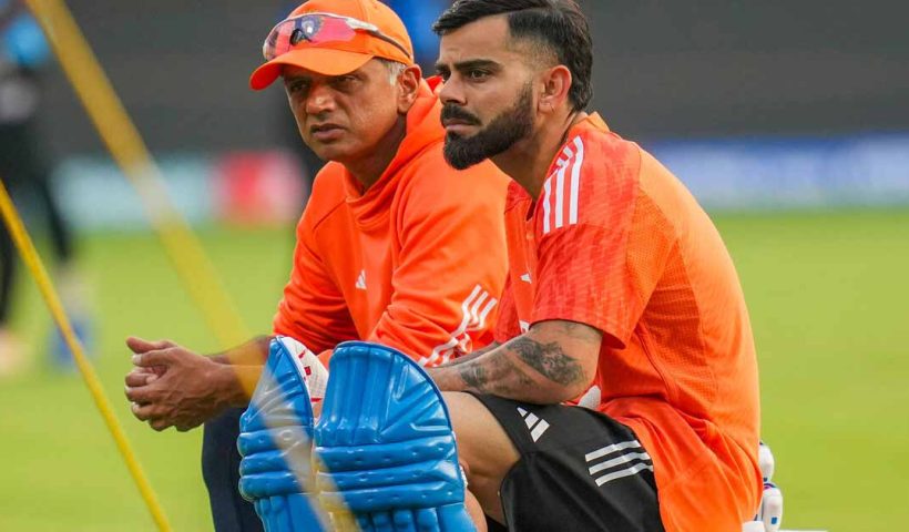 Rahul Dravid Virat Kohl