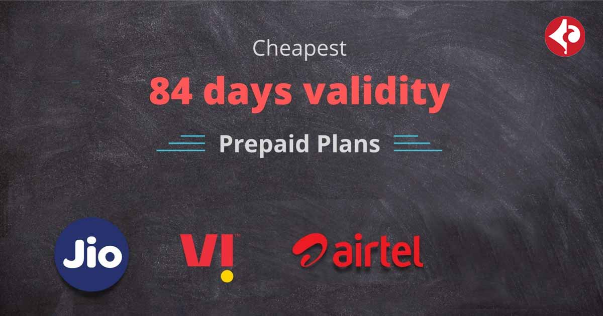 Recharge Plan 84 days