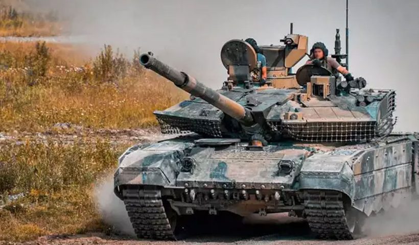 Russian T-90 tank