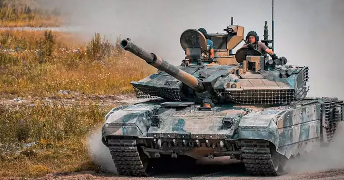 Russian T-90 tank