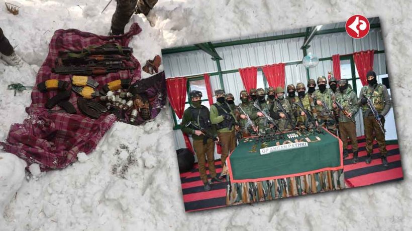 Security Forces Recover Large Cache of Arms and Ammunition in Baramulla