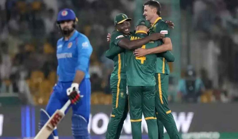 South Africa Defeat Afghanistan