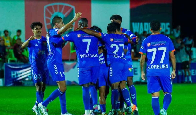 Sreenidi Deccan Secures 3-0 Victory Over Aizawl FC to Climb to 8th in I-League 2024-25 Standings