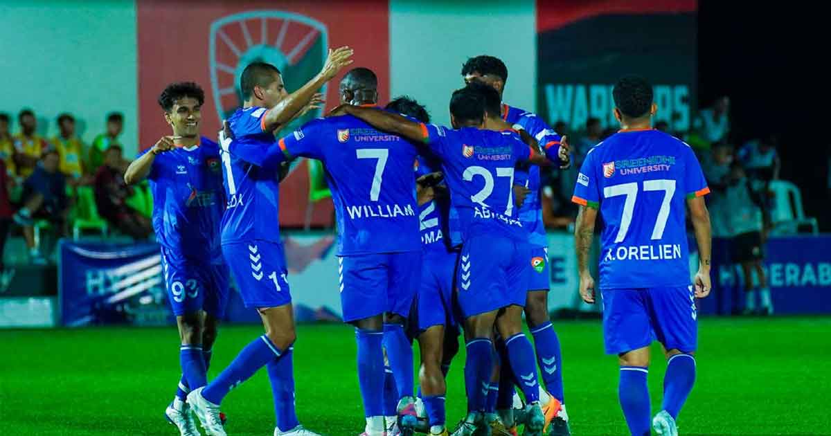 Sreenidi Deccan Secures 3-0 Victory Over Aizawl FC to Climb to 8th in I-League 2024-25 Standings