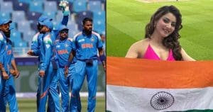urvashi-rautela-surprise-india-vs-pakistan-cricket-match-zomato-reaction