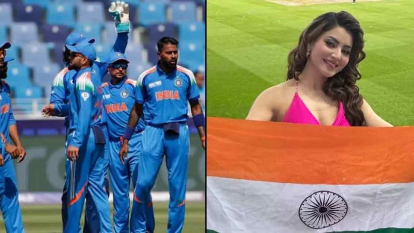 urvashi-rautela-surprise-india-vs-pakistan-cricket-match-zomato-reaction