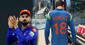 Virat Kohli Gifts Signed Jersey to Kevin Pietersen’s Son