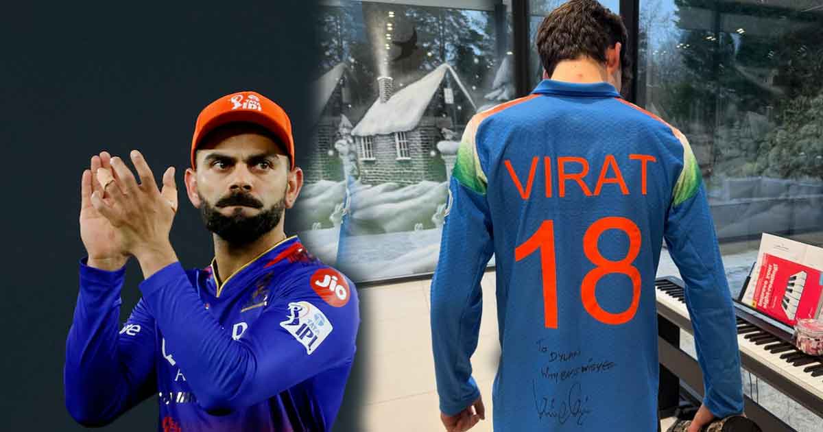 Virat Kohli Gifts Signed Jersey to Kevin Pietersen’s Son