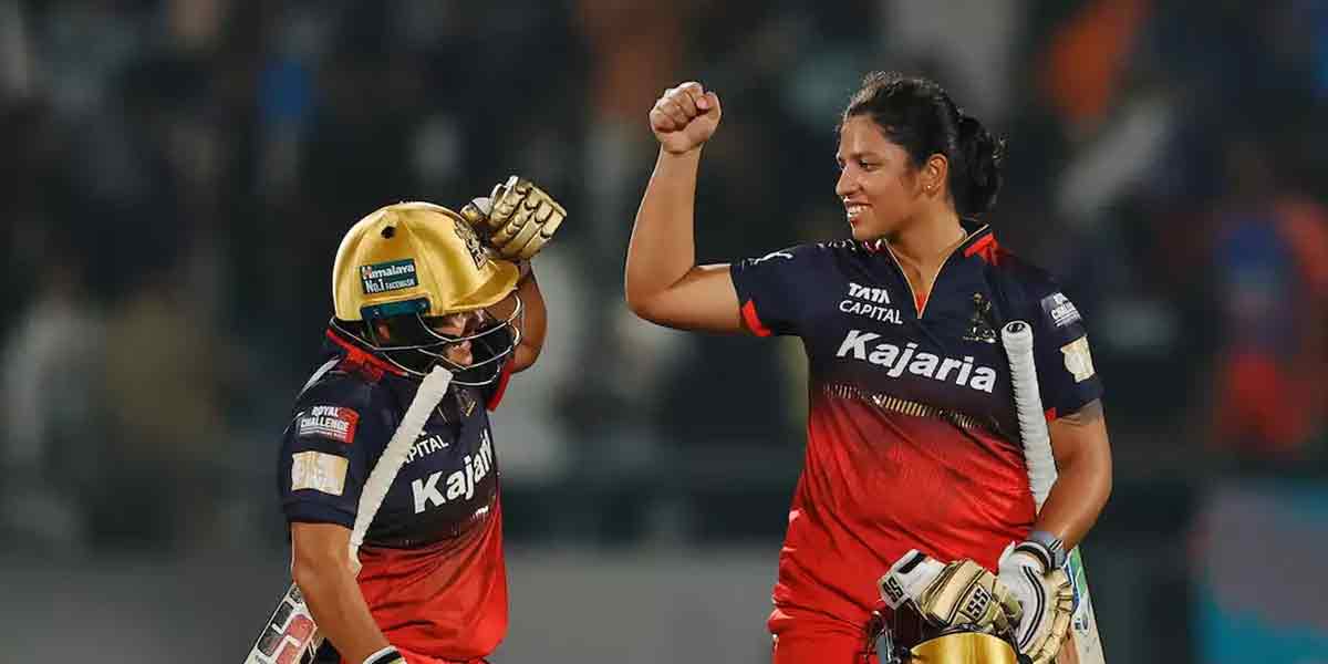 Perry and Richa Dominance Crushes Gujarat Giants as Royal Challengers Bengaluru Triumphs in WPL