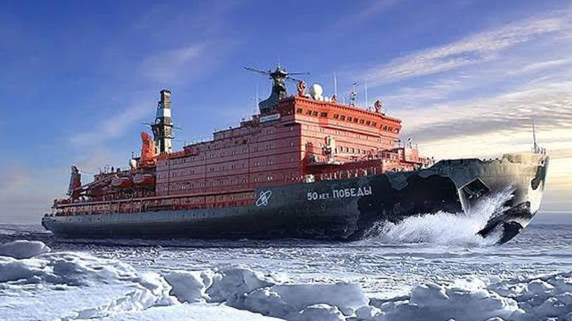 ice-breaker ship