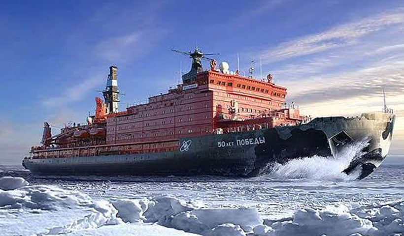 ice-breaker ship