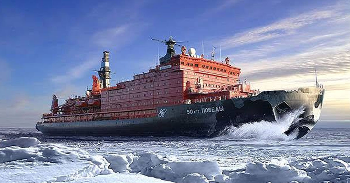 ice-breaker ship