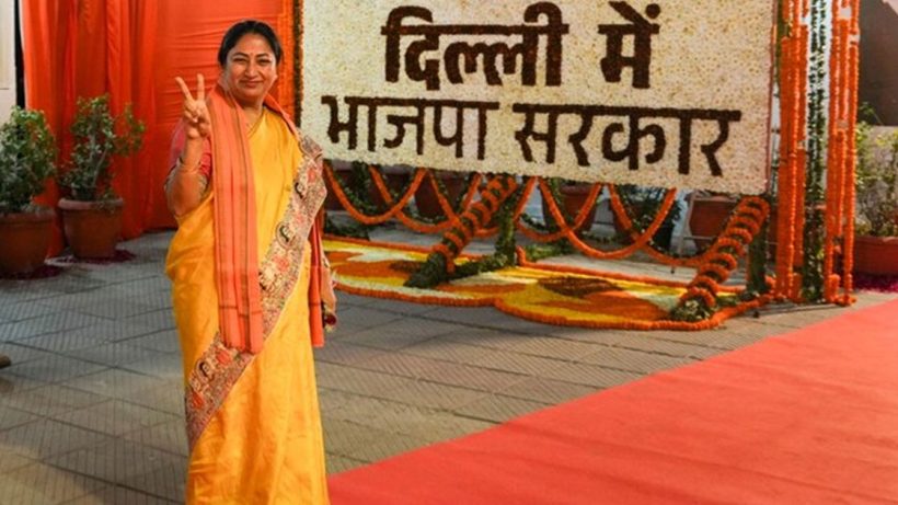 Rekha Gupta's oath as Delhi's Chief Minister at mega ceremony today