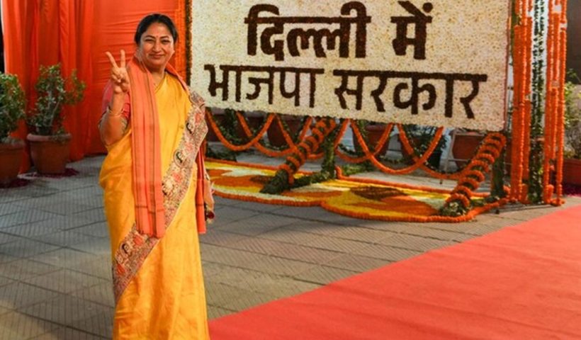 Rekha Gupta's oath as Delhi's Chief Minister at mega ceremony today