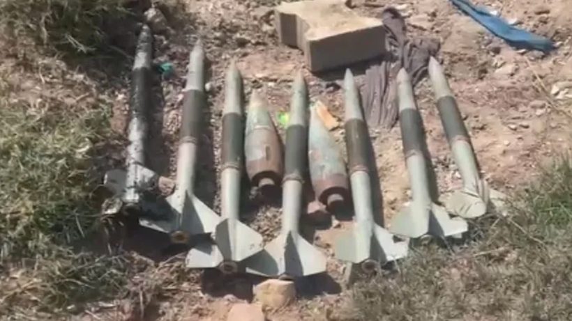 rocket launchers found