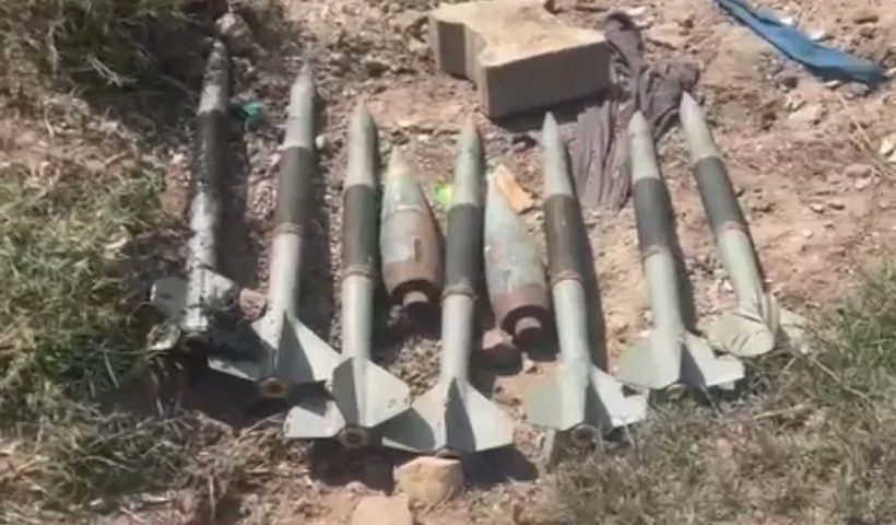 rocket launchers found