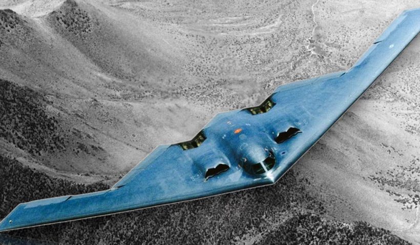 US B-21 Raider fighter jet