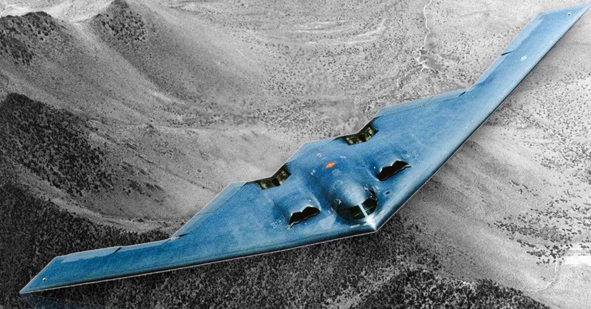 US B-21 Raider fighter jet