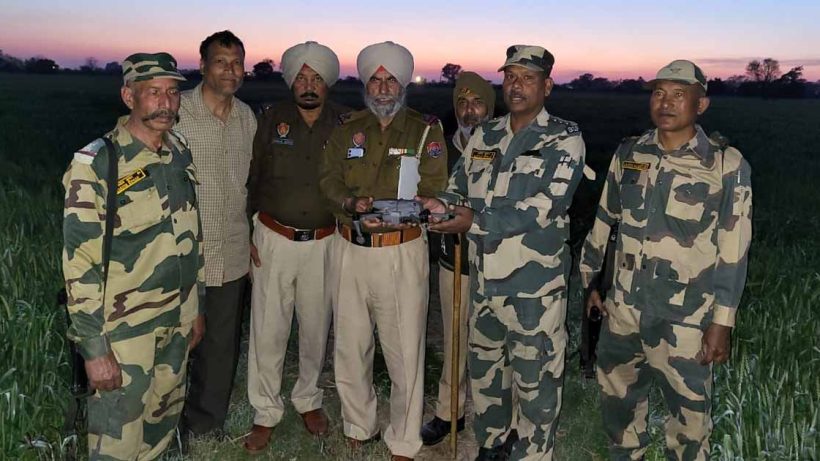 BSF and Punjab Police Recover Drone