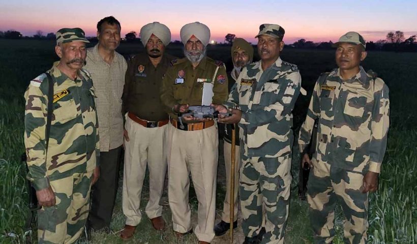 BSF and Punjab Police Recover Drone