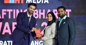 Bharat Innovator of the Year award at the Crafting Bharat Awards