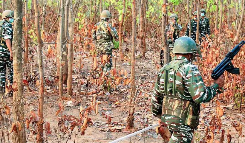 Chhattisgarh Maoists Encounter