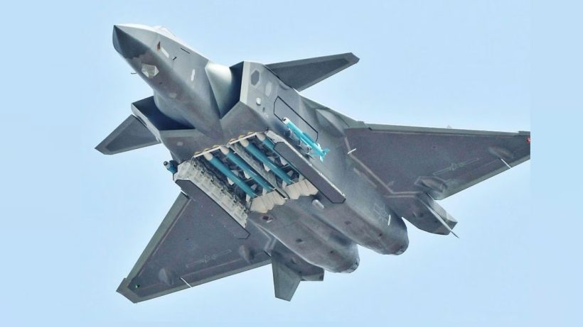 China stealth fighter jet