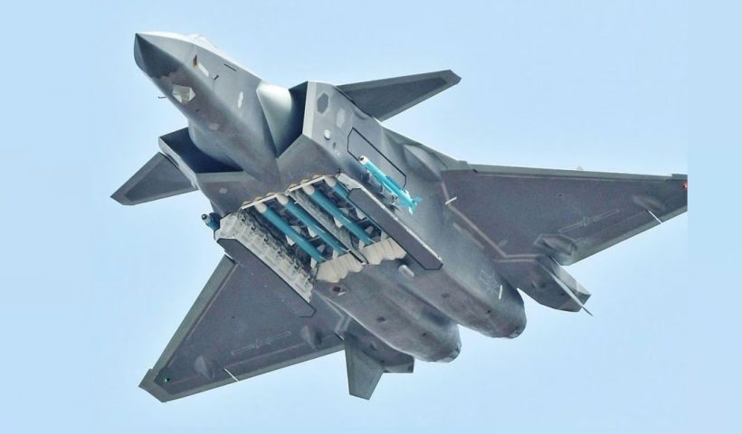 China stealth fighter jet