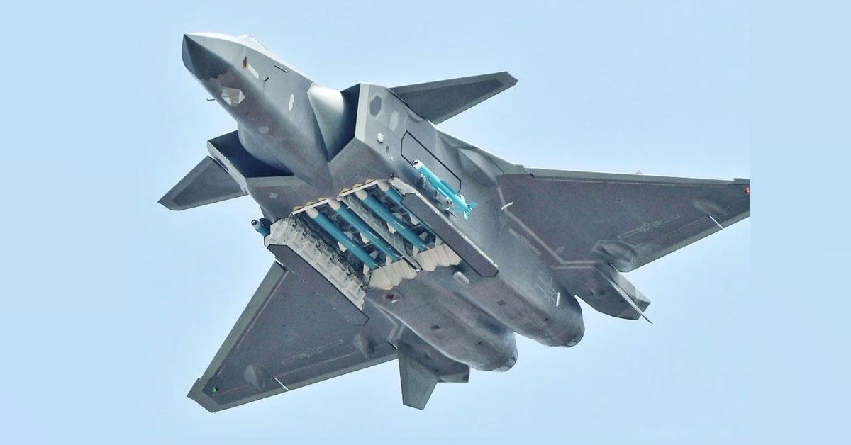 China stealth fighter jet