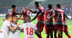 ISL 2024-25 Playoffs NorthEast United FC vs Jamshedpur FC
