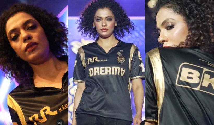 KKR Unveils Vintage Black & Gold Fan Jersey Ahead of TATA IPL 2025