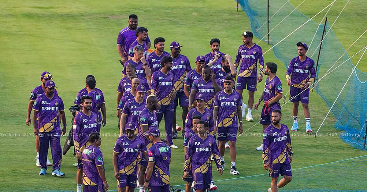 KKR Practice Session in IPL 2025