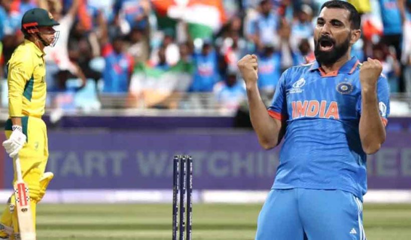 mohammed-shami-beats-dennis-lillee-in-international-wickets-champions trophy 2025