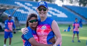 Mumbai Indians head coach Charlotte Edwards