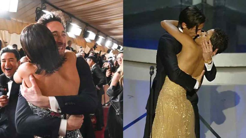 oscars-2025-adrien-brody-halle-berry-recreate-controversial-kiss-red-carpet